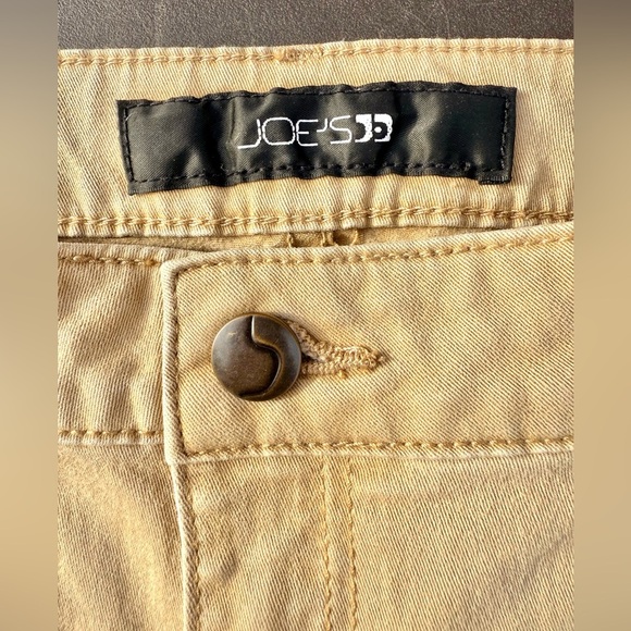 JOE’S JEANS Boys Size 20 Straight Leg Tan Khaki Zip Fly 5 Pocket Jeans - Picture 7 of 13